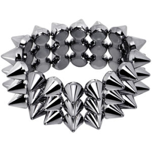 SIlver Spike Bracelet