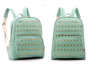 Studded Backpacks Mint