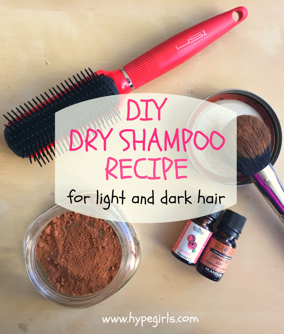 dry shampoo recipes