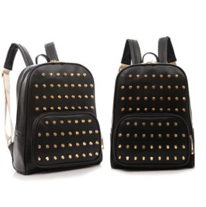 Studded Backpacks Black