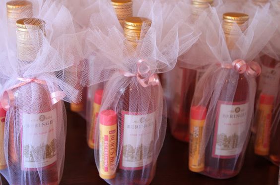 baby shower prizes - mini-wine-bottles